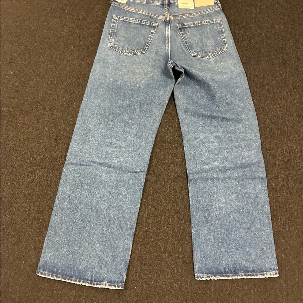 Citizens Of Humanity Lindz Low Rise Easy Straight Jeans Vintage Blue SZ 26 NWT - Picture 7 of 8